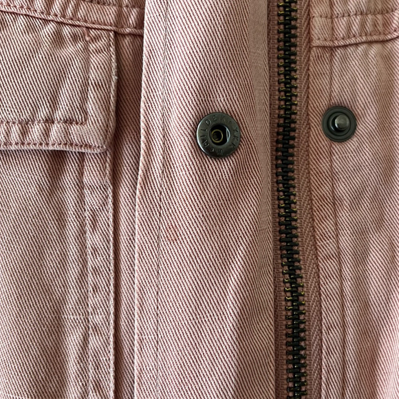 SOLD 💟 RAILS Collins Utility Linen Blend Jacket in Rose Dust Size Small - Picture 16 of 16